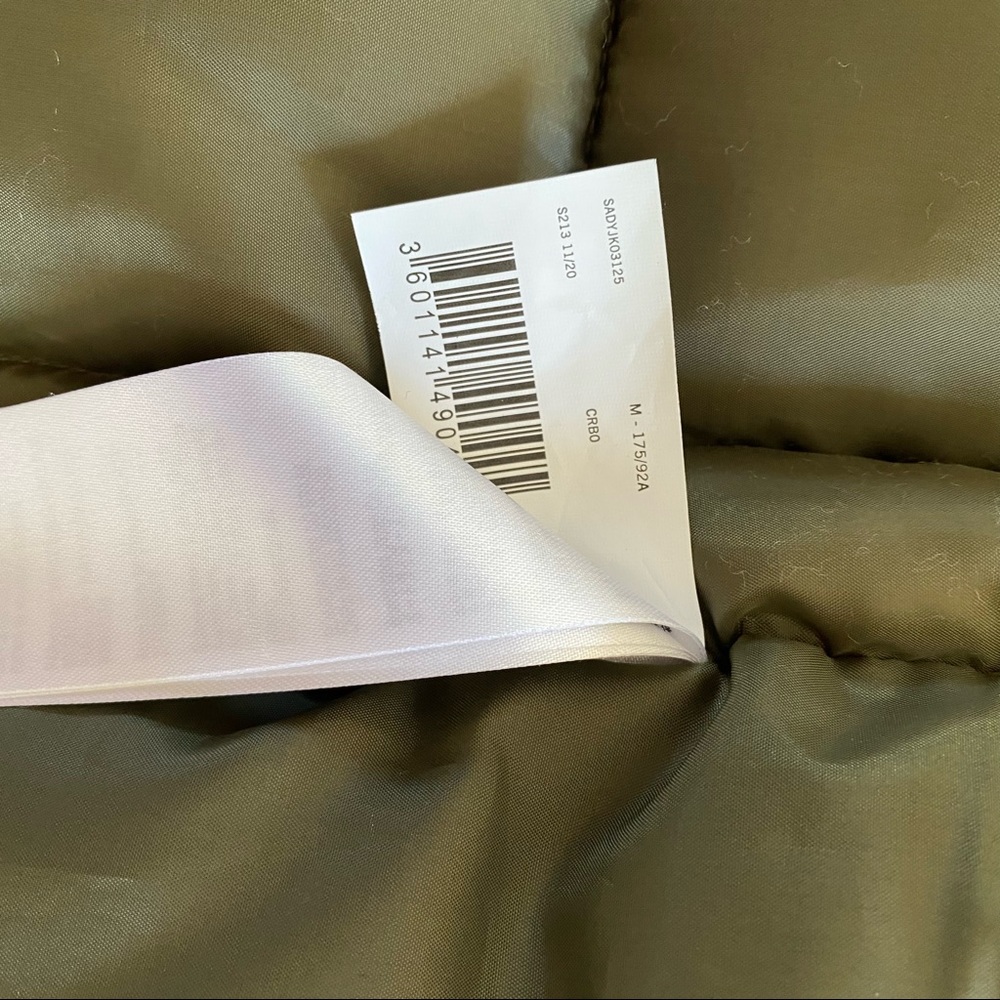 NEW DC Green Insulated Puffer Jacket Coat - Picture 6 of 9
